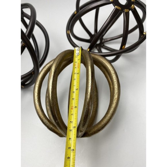 metal decor balls 3pc Set - Picture 13 of 16